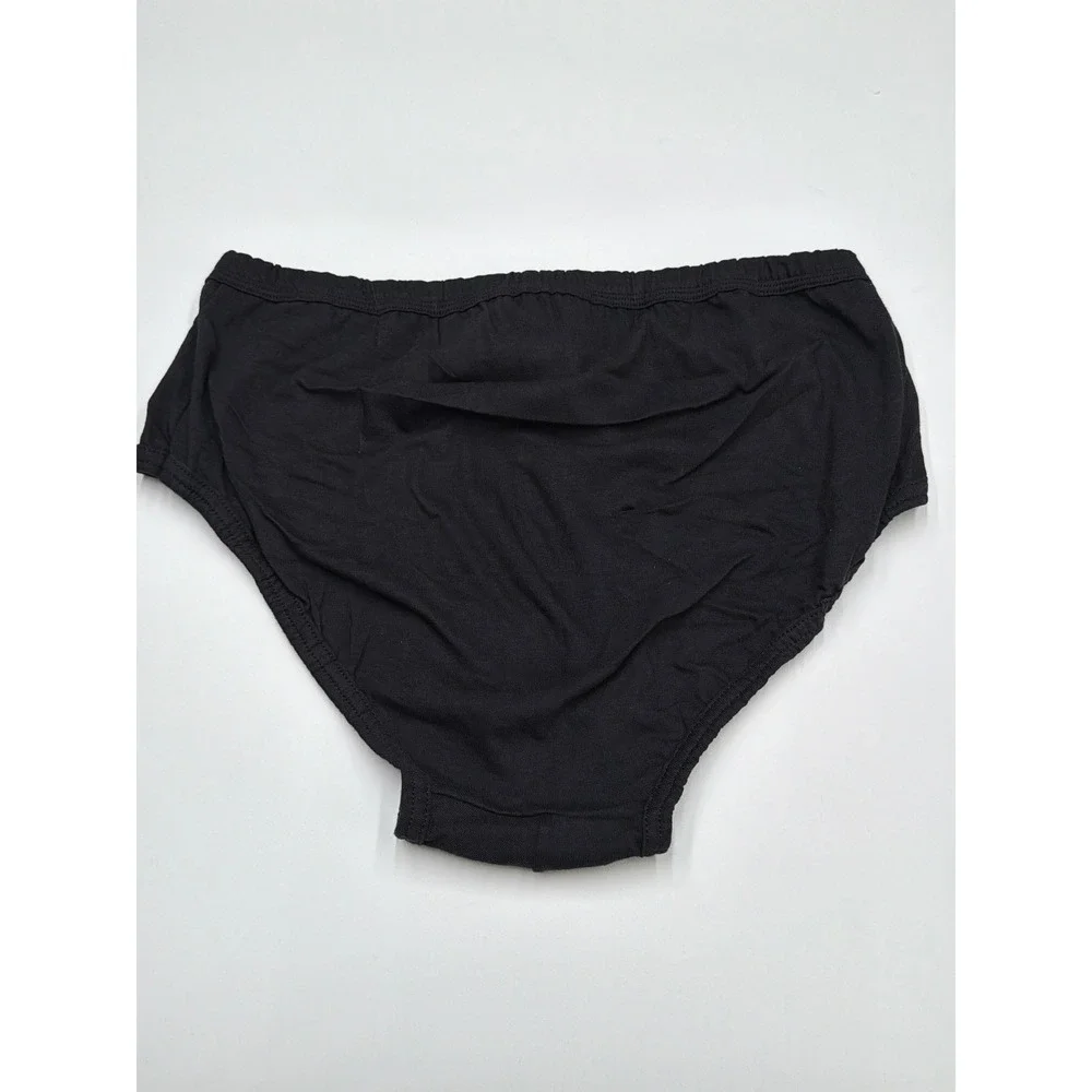 Jockey Elance 1 Poco Briefs Black Mens‎ Underwear Size XL